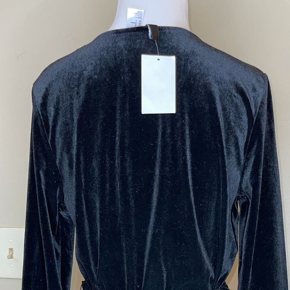 H&M Black Robe Size 12 - Picture 6 of 12